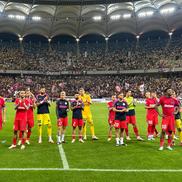 Imagini la finalul derby-ului Rapid - FCSB. FOTO: Ionuț Iordache