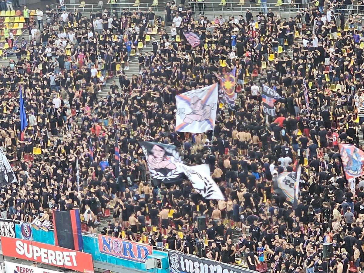 Imagini înainte de Rapid - FCSB, derby-ul etapei a 6-a din Superligă