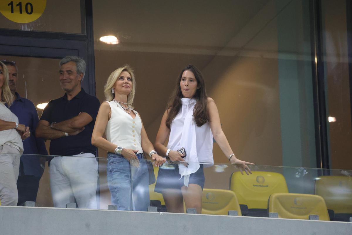 Diana Șucu a fost prezentă pe Arena Națională, la Rapid - FCSB »  Cu cine s-a întreținut înainte de meci