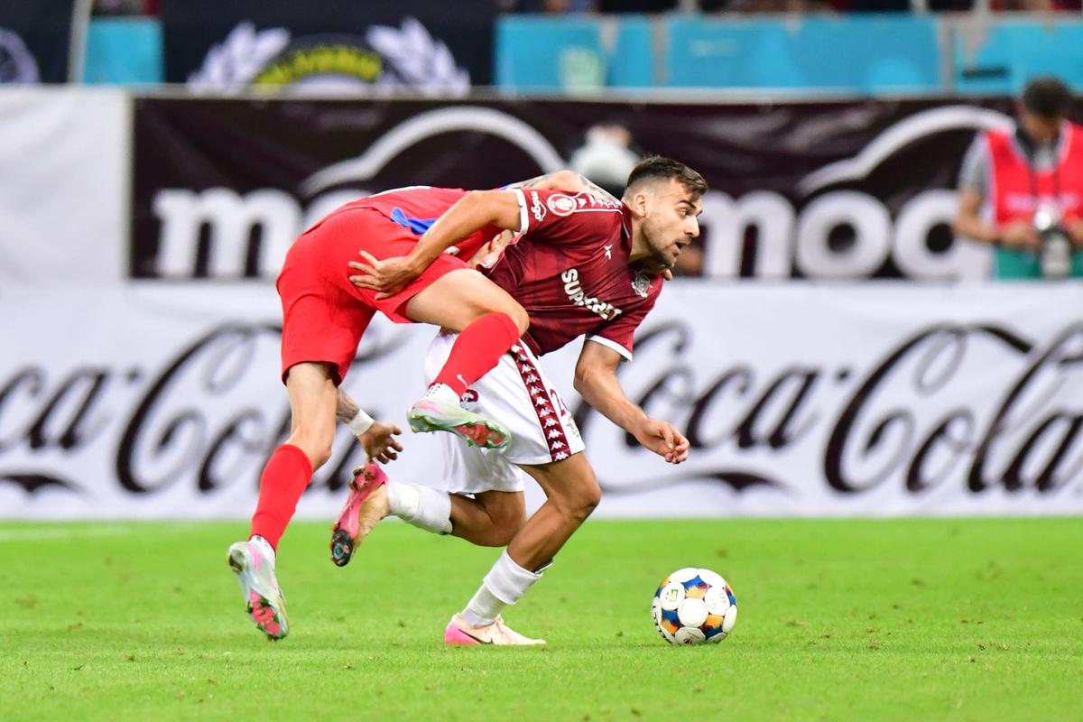 Rapid -  FCSB, derby-ul etapei a 6-a din Superligă