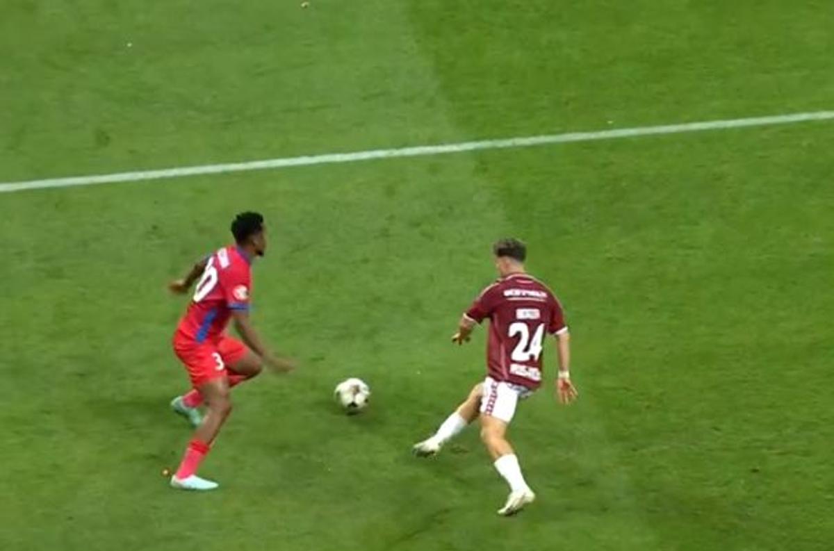 Gafă Siyabonga Ngezana în Rapid - FCSB
