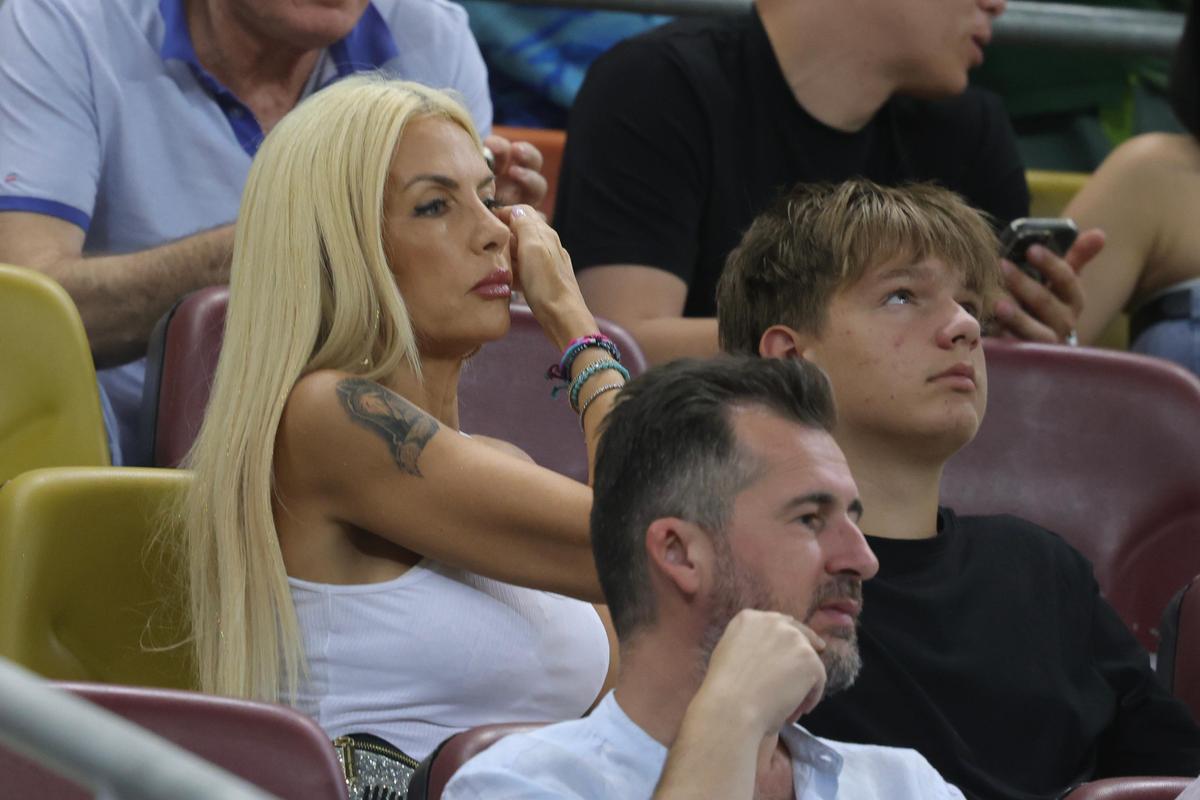 Laura Vicol, în tribune la Rapid - FCSB