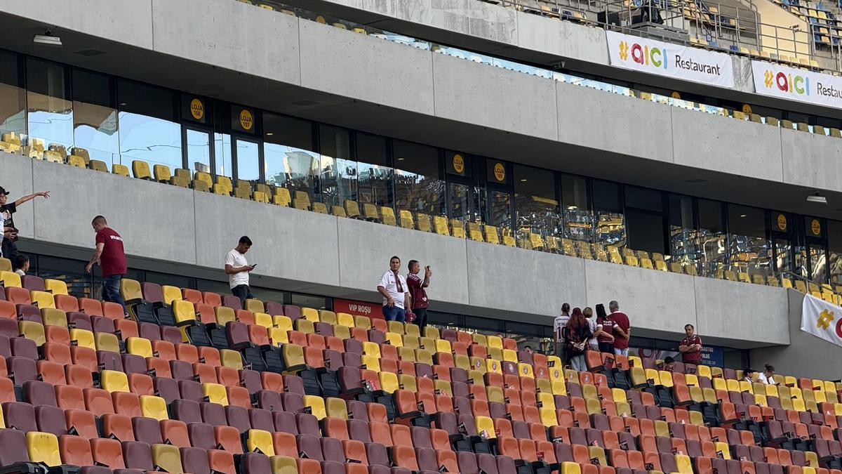 Arena Națională, cu 3 ore înainte de Rapid - FCSB