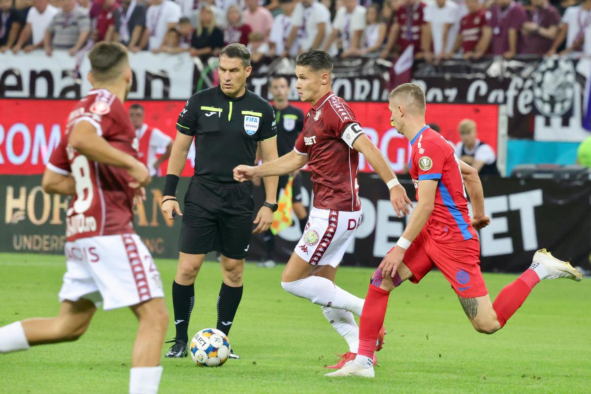 Rapid -  FCSB, derby-ul etapei a 6-a din Superligă
