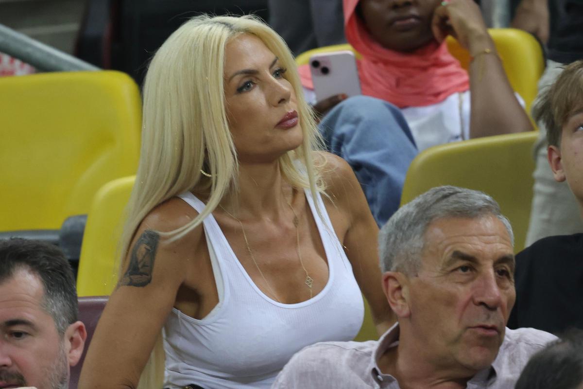 Laura Vicol, în tribune la Rapid - FCSB