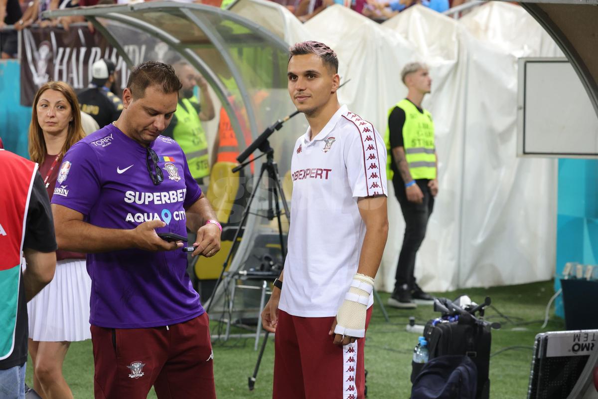 Cum a apărut Cristi Manea la Rapid - FCSB
