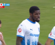 Al doilea gol marcat de Nsimba în Csikszereda - Universitatea Craiova. FOTO: captură Prima Sport
