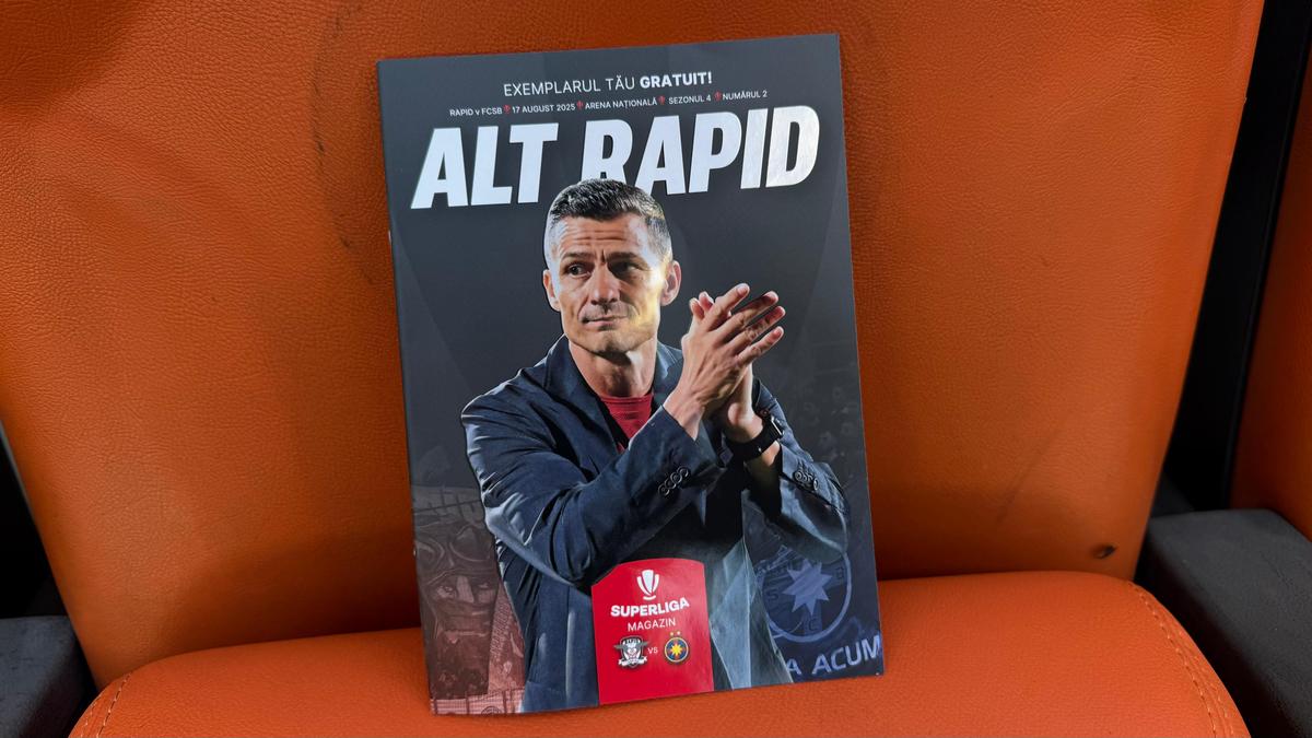 Imagini înainte de Rapid - FCSB