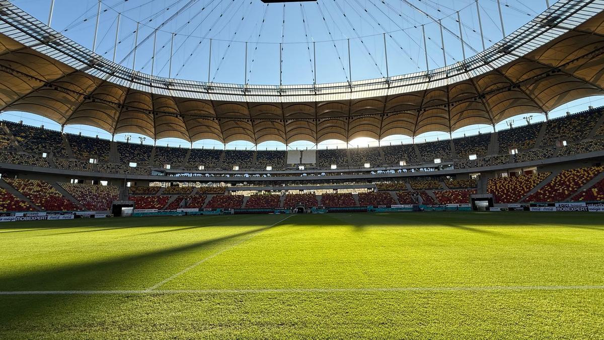 Imagini înainte de Rapid - FCSB