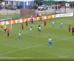 Al doilea gol marcat de Nsimba în Csikszereda - Universitatea Craiova. FOTO: captură Prima Sport