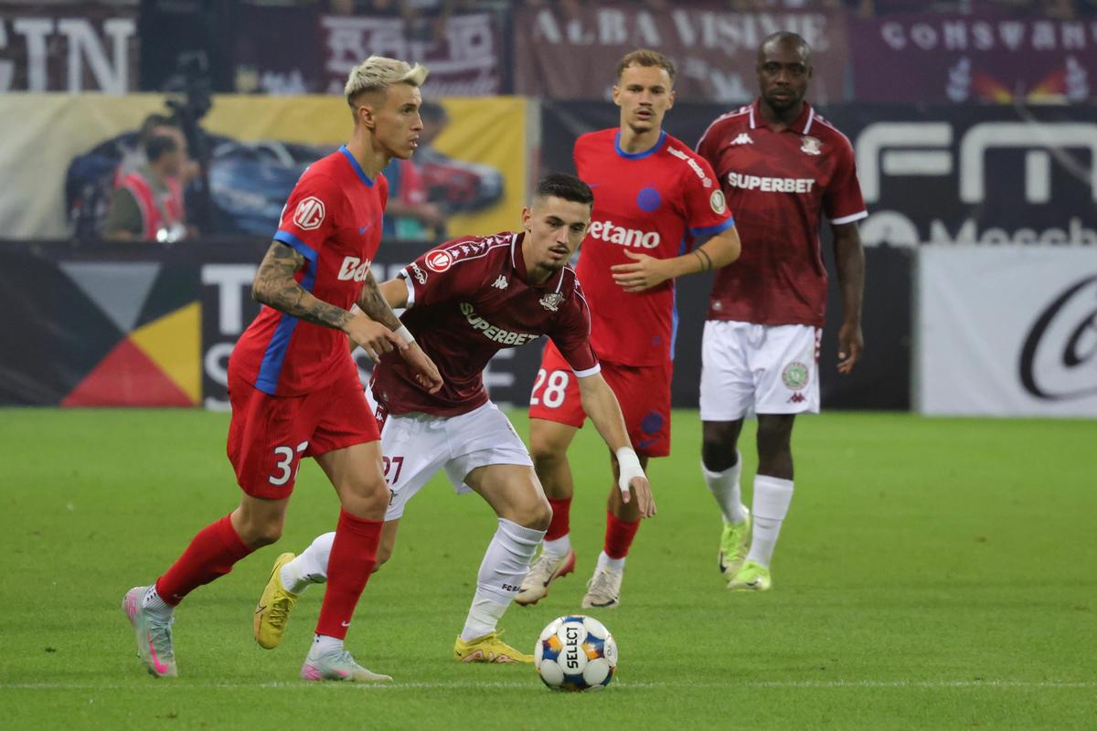 Rapid -  FCSB, derby-ul etapei a 6-a din Superligă