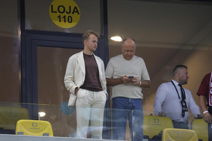 Dan Șucu la Rapid - FCSB // foto: Ionuț Iordache (GSP)