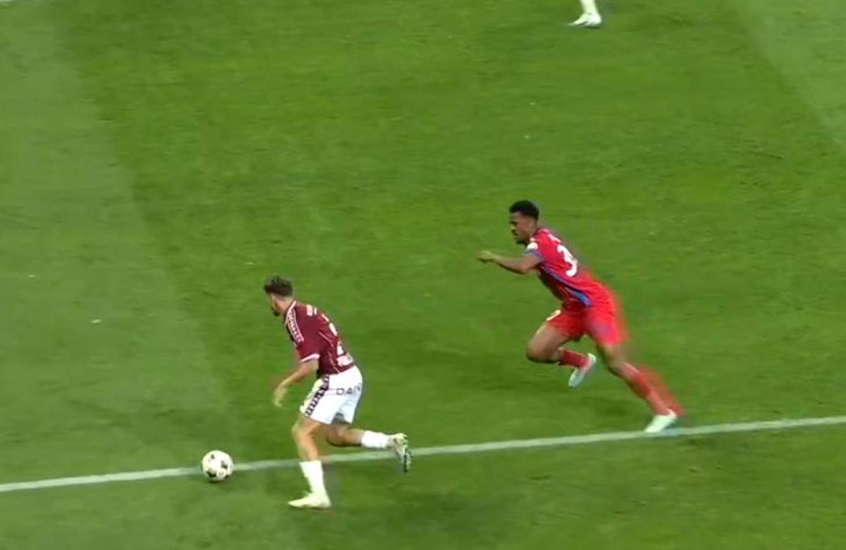 Gafă Siyabonga Ngezana în Rapid - FCSB