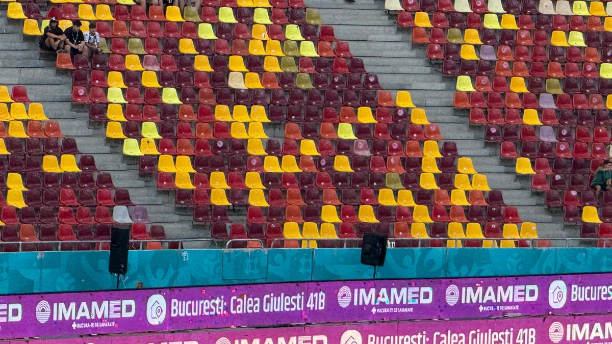 Galeria Rapidului încalcă regulamentul FRF la derby-ul cu FCSB