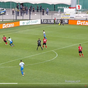 Al doilea gol marcat de Nsimba în Csikszereda - Universitatea Craiova. FOTO: captură Prima Sport