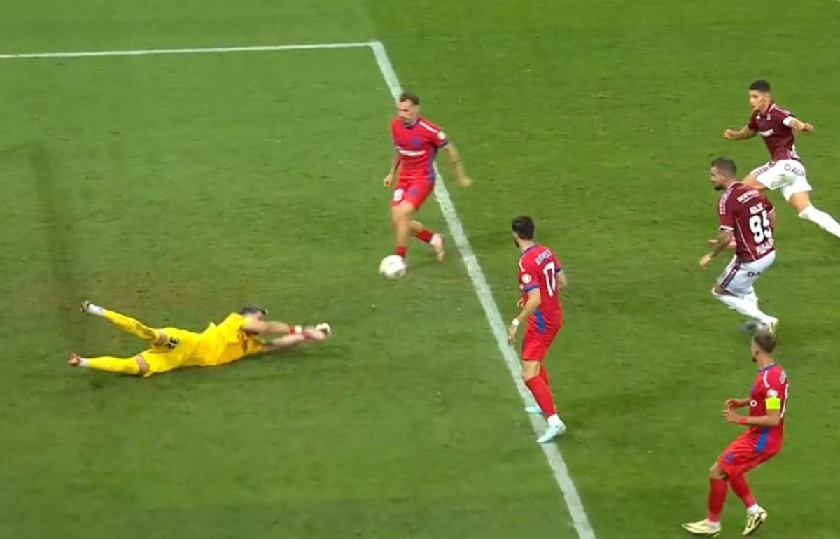 Gafă Siyabonga Ngezana în Rapid - FCSB
