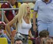 Laura Vicol, în tribune la Rapid - FCSB