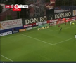 Antonio Bosec, ratare uluitoare în CFR - Botoșani. FOTO: captură Prima Sport