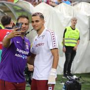 Cum a apărut Cristi Manea la Rapid - FCSB // FOTO: Ionuț Iordache (GSP)