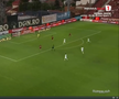 Antonio Bosec, ratare uluitoare în CFR - Botoșani. FOTO: captură Prima Sport