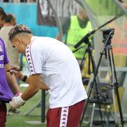 Cum a apărut Cristi Manea la Rapid - FCSB // FOTO: Ionuț Iordache (GSP)