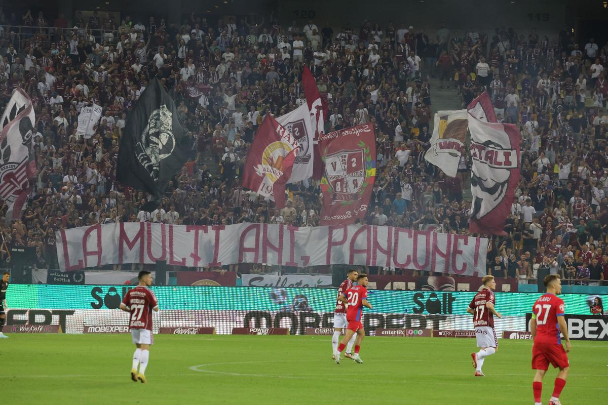 Imagini înainte de Rapid - FCSB, derby-ul etapei a 6-a din Superligă