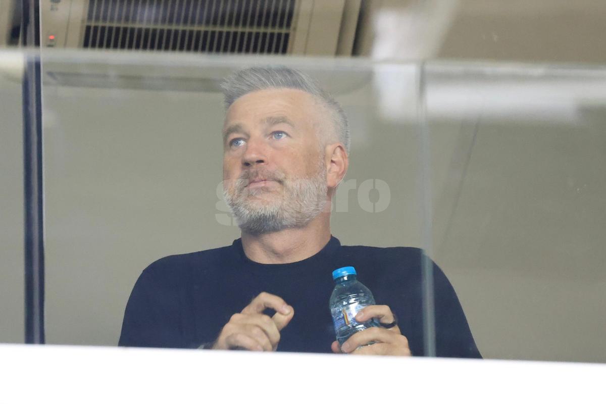 Edi Iordănescu, Gică Hagi și Dan Petrescu, prezenți pe „Arcul de Triumf” la FCSB - Botoșani / Foto: Ionuț Iordache GSP