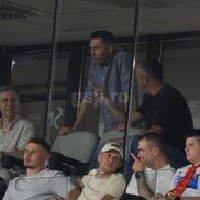 Dan Petrescu, în lojă alături de Valeriu Argăseală și Mihai Stoica la FCSB - FC Botoșani / Foto: Ionuț Iordache GSP