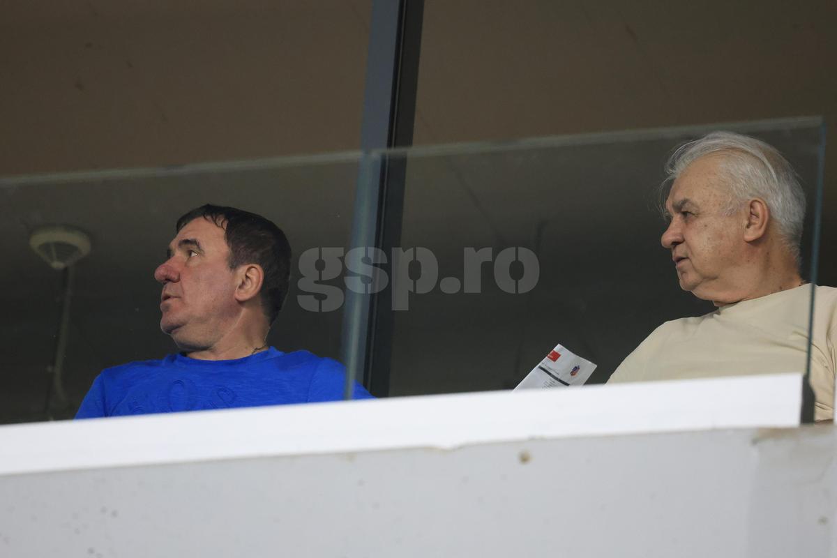 Gică Hagi și Edi Iordănescu, prezenți la FCSB - FC Botoșani » Dan Petrescu urmărește meciul alături de MM Stoica