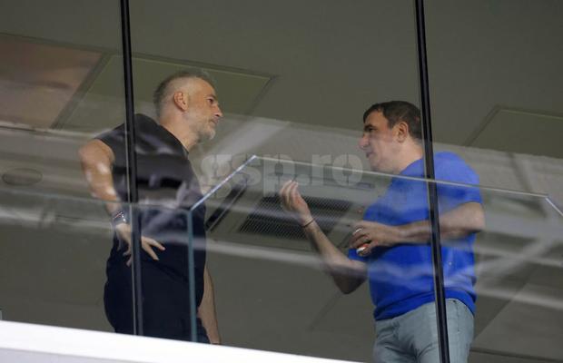 Gică Hagi și Edi Iordănescu, prezenți la FCSB - FC Botoșani » Dan Petrescu urmărește meciul alături de MM Stoica