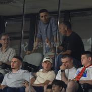 Dan Petrescu, în lojă alături de Valeriu Argăseală și Mihai Stoica la FCSB - FC Botoșani / Foto: Ionuț Iordache GSP