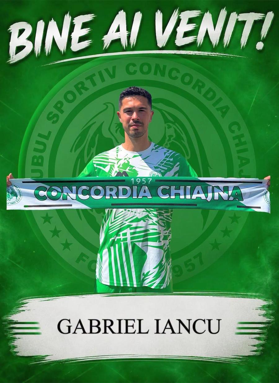 Gabi Iancu, prezentat oficial de Concordia Chiajna, foto: facebook.com Nu a știut nimeni » Gabi Iancu s-a antrenat la baza FCSB și a semnat cu noua echipă: „Lumea m-a uitat”