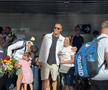 David Popovici, la sosirea în România