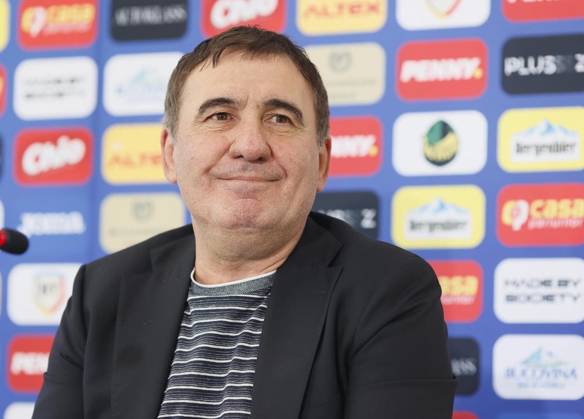 Gheorghe Hagi, conferință de peste o oră » Toate subiectele abordate de selecționer: „Asta am văzut negativ în fotbalul românesc”