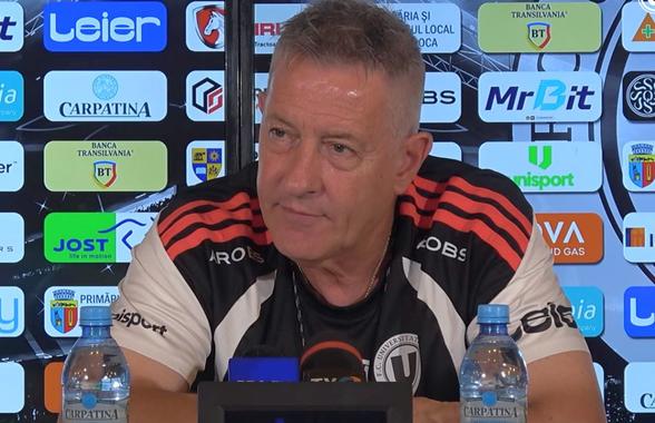 Cristiano Bergodi e nervos pe echipă: „Nu merge așa treaba!”