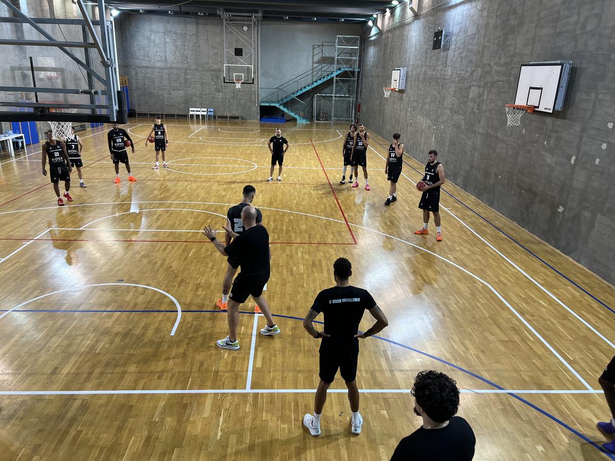 Primul antrenament al lui U-BT Cluj-Napoca din sezonul 2026-2027