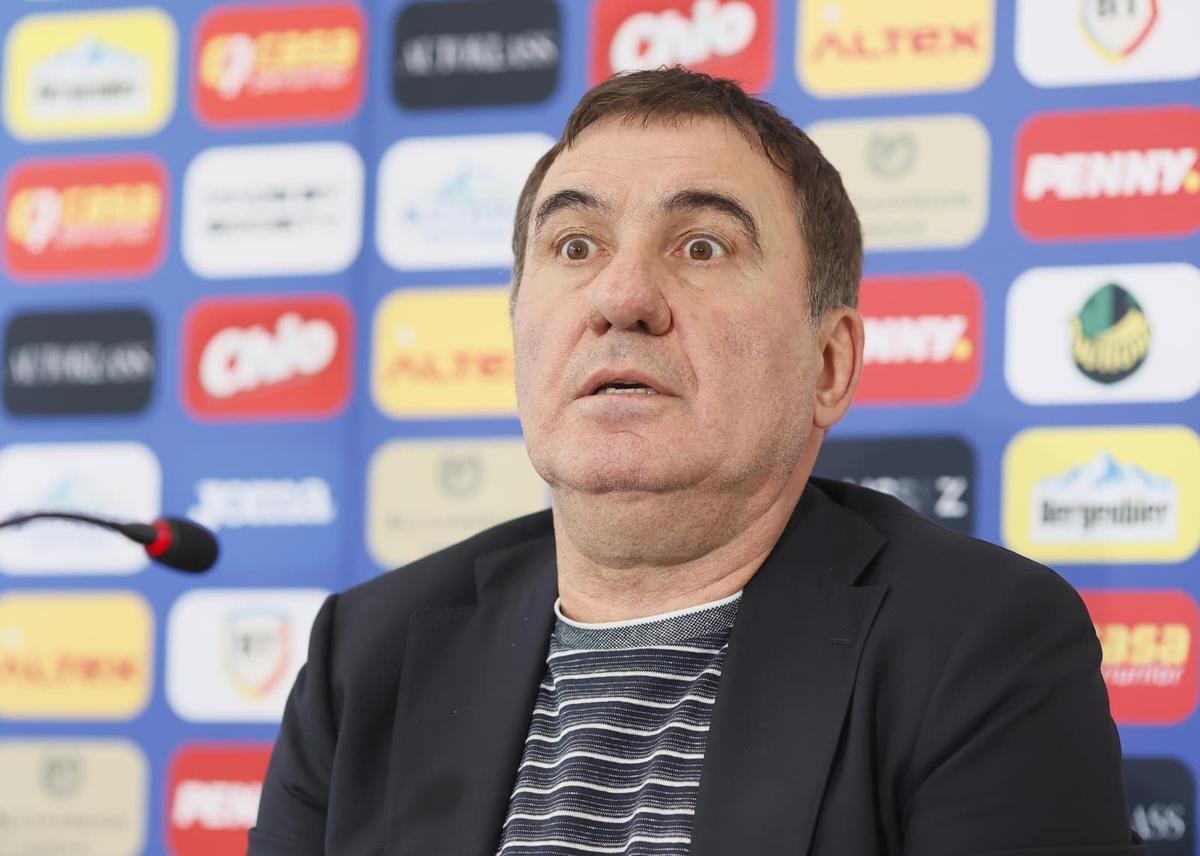 Gheorghe Hagi, conferință de peste o oră » Toate subiectele abordate de selecționer: „Asta am văzut negativ în fotbalul românesc”