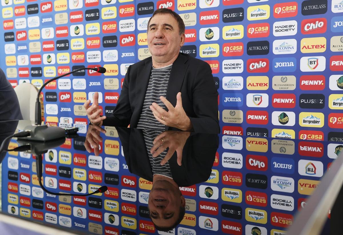 Gheorghe Hagi, conferință de peste o oră » Toate subiectele abordate de selecționer: „Asta am văzut negativ în fotbalul românesc”