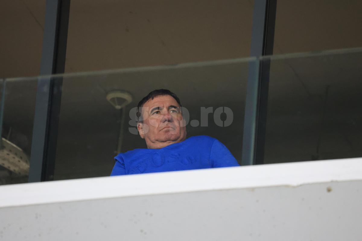 Edi Iordănescu, Gică Hagi și Dan Petrescu, prezenți pe „Arcul de Triumf” la FCSB - Botoșani / Foto: Ionuț Iordache GSP