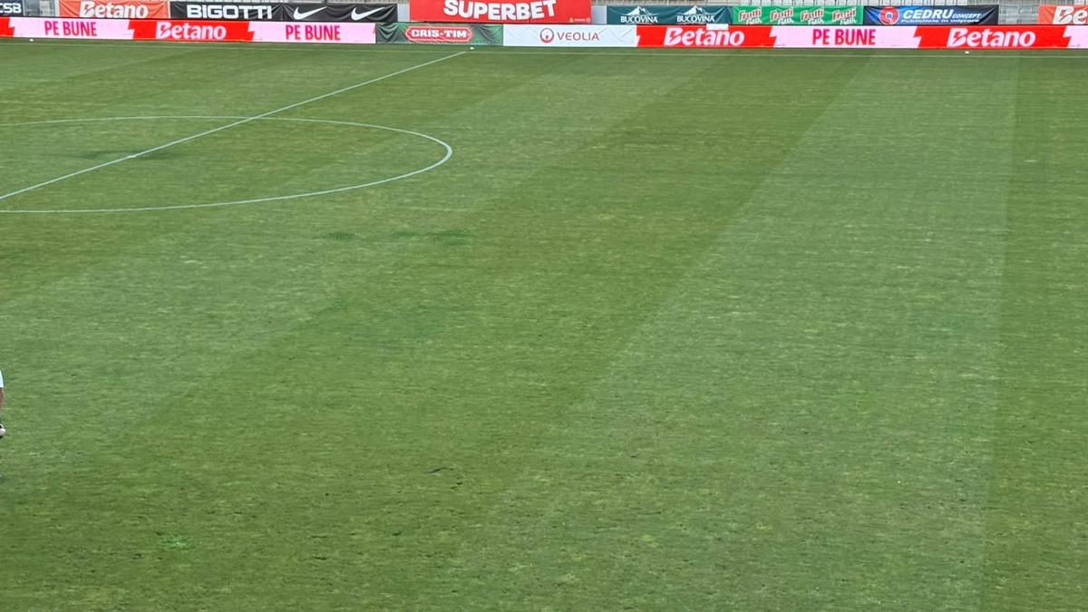 Cum arată gazonul de pe „Arcul de Triumf”, înainte de FCSB - FC Botoșani