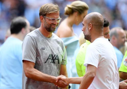 FOTO: GettyImages // Jurgen Klopp și Pep Guardiola