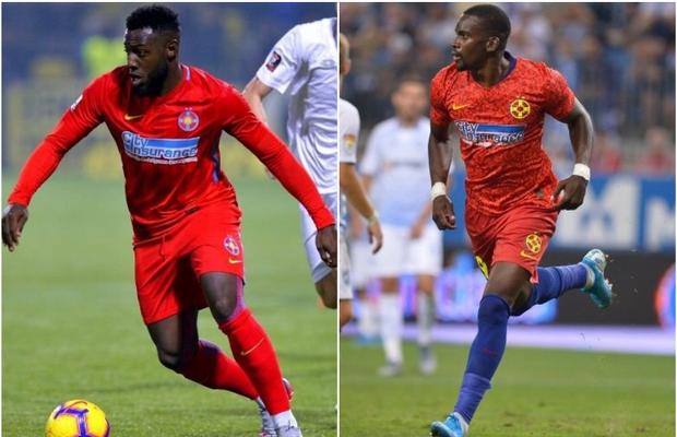 FCSB // Diferențe șocante între Tsoumou și Gnohere: 3 cm în plus, 12 kg în minus!