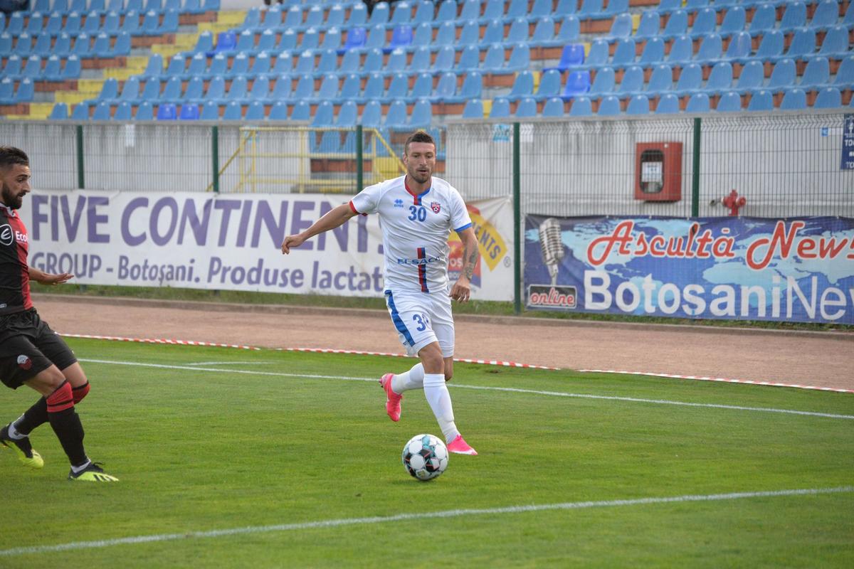 FC Botoșani - Shkendija 0-1. FOTO+CRONICĂ Cu Mou doar în vis! Moldovenii sunt eliminați din Europa League, după un joc modest