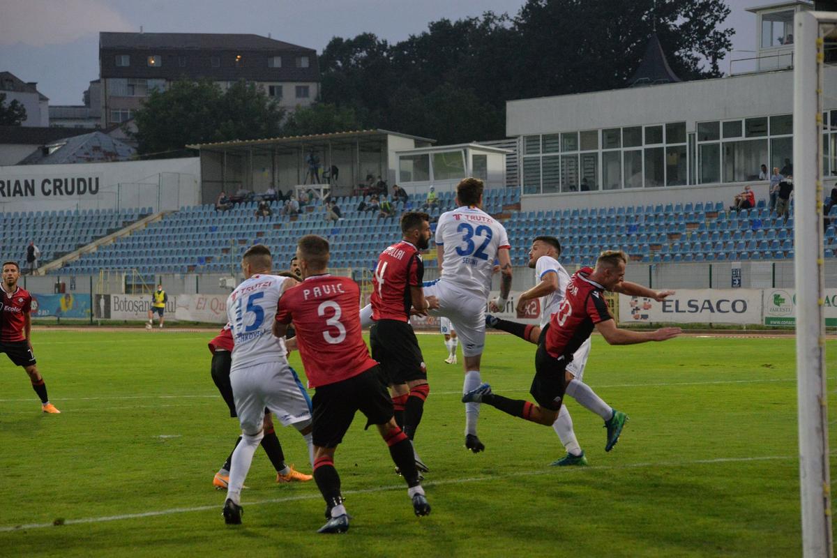 FC Botoșani - Shkendija 0-1. FOTO+CRONICĂ Cu Mou doar în vis! Moldovenii sunt eliminați din Europa League, după un joc modest
