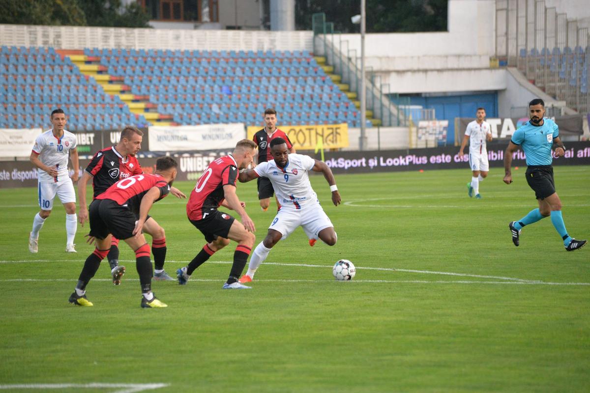 FC Botoșani - Shkendija 0-1. FOTO+CRONICĂ Cu Mou doar în vis! Moldovenii sunt eliminați din Europa League, după un joc modest