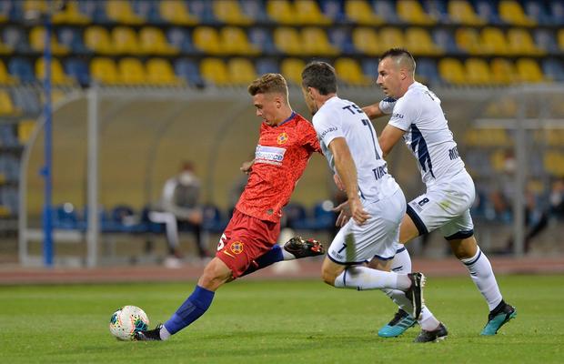 FCSB - SLOVAN LIBEREC. Fără Covid-19, FCSB era Goliat pe lângă Slovan! Echipa roș-albastră domină tot