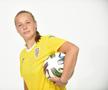 Naționala feminină de fotbal a României își va inaugura astăzi, în meciul contra Croației, noul echipament de joc / Sursă foto: frf.ro