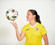 Naționala feminină de fotbal a României își va inaugura astăzi, în meciul contra Croației, noul echipament de joc / Sursă foto: frf.ro
