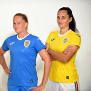 Naționala feminină de fotbal a României își va inaugura astăzi, în meciul contra Croației, noul echipament de joc / Sursă foto: frf.ro