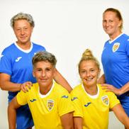Naționala feminină de fotbal a României își va inaugura astăzi, în meciul contra Croației, noul echipament de joc / Sursă foto: frf.ro